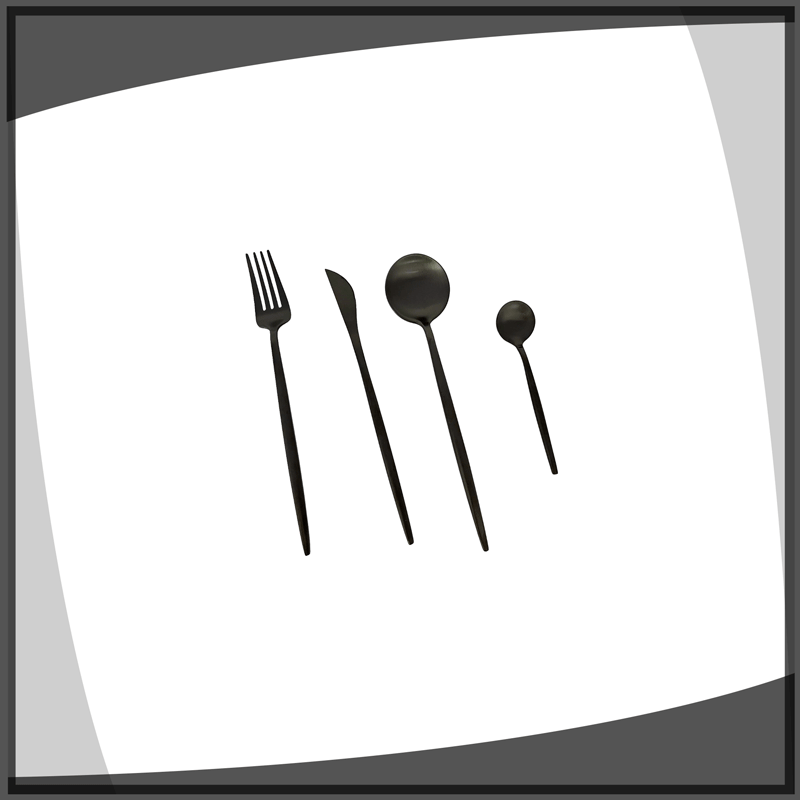 Cubiertos Negros